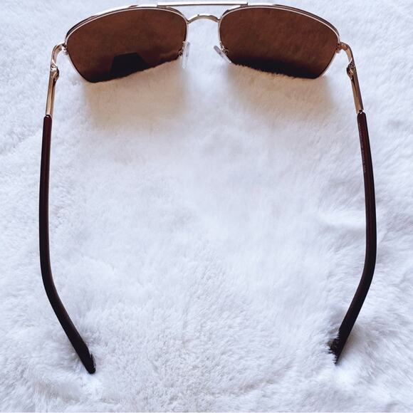 Troy Brown Rectangular Polarized Sunglasses - Picture 9 of 13